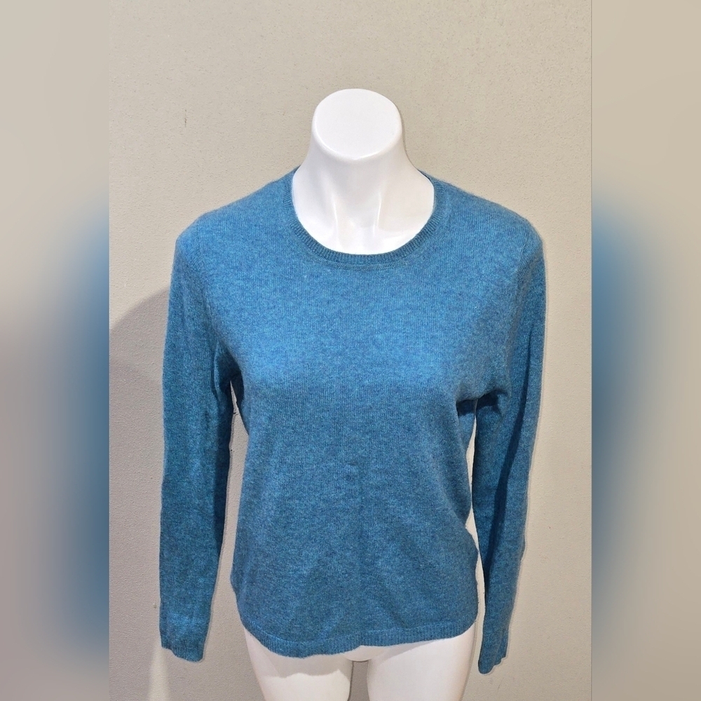 Tahari Pure Luxe Women’s 100% Cashmere Sweater Size Large